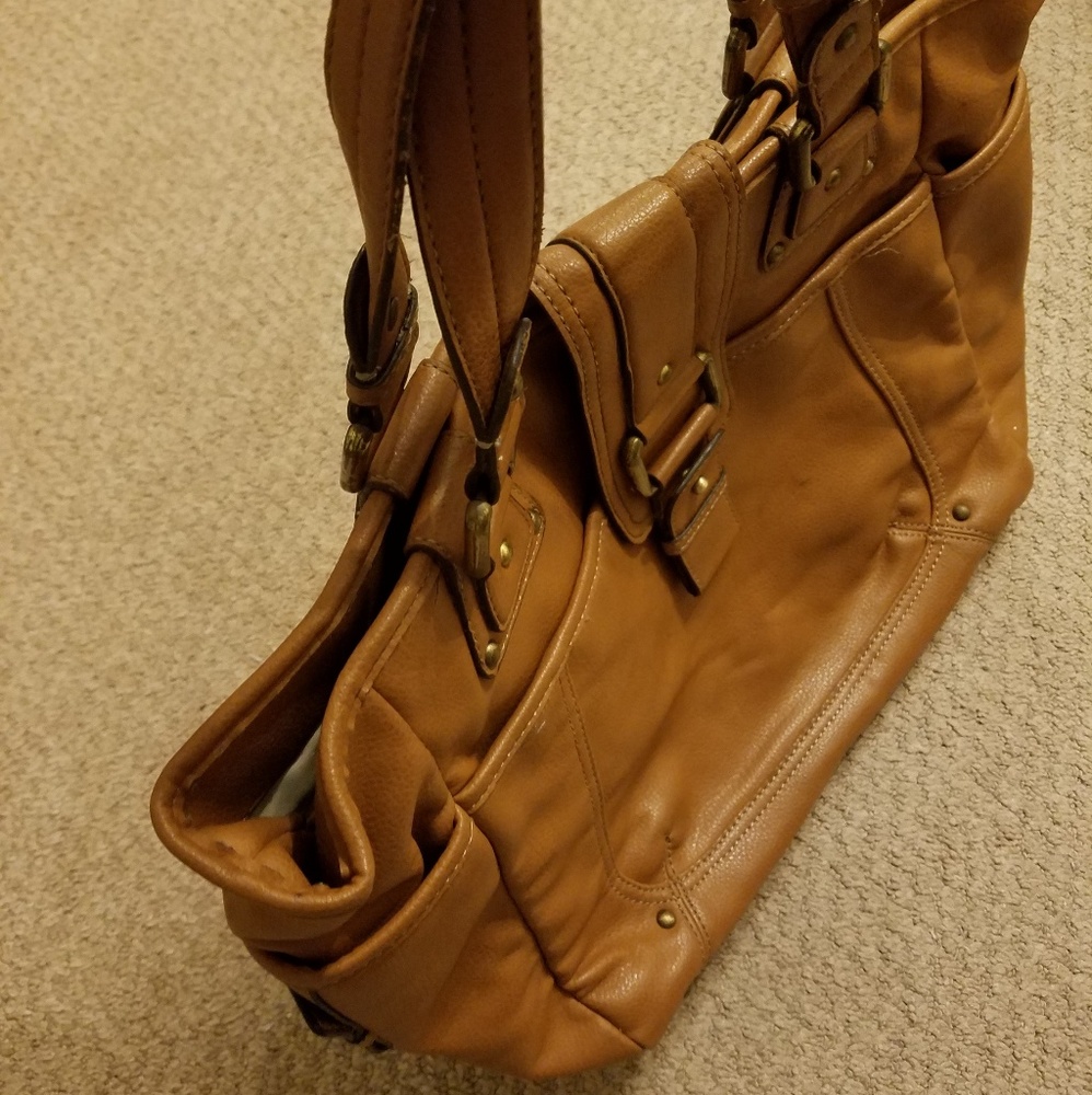🌟Nine West Camel Tote - Picture 4 of 5